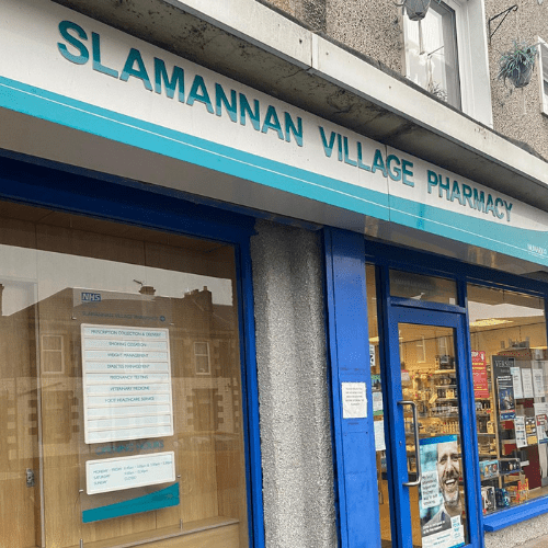 Slamannan village pharmacy in falkirk